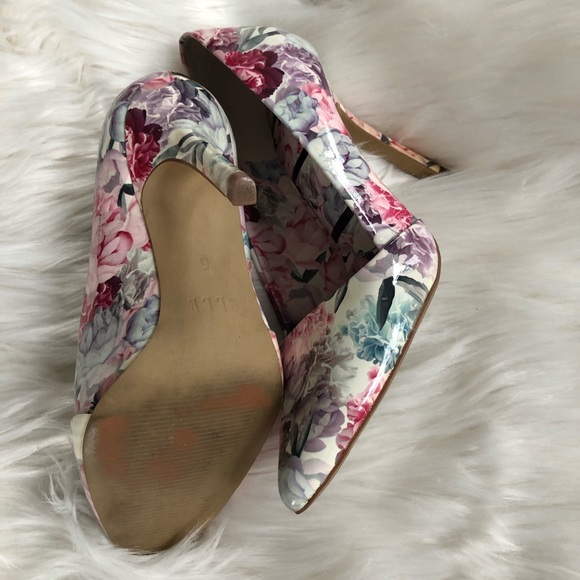 Elle floral print heels - Picture 4 of 4
